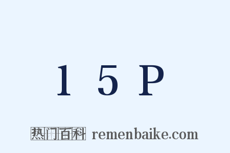 15P是什么意思的图片